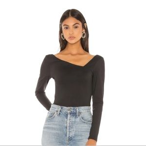 Free People Abbie Bodysuit- Dark Green